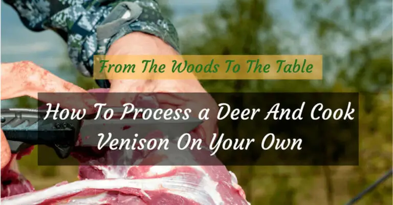 From the Woods To The Table: How to Process A Deer And Cook Venison On Your Own