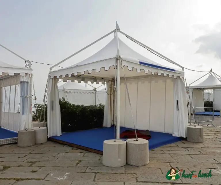How To Hold Down A Canopy Tent On Concrete?