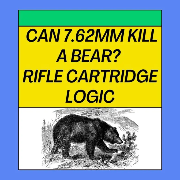 Can 7.62mm Kill a Bear? Rifle Cartridge Logic