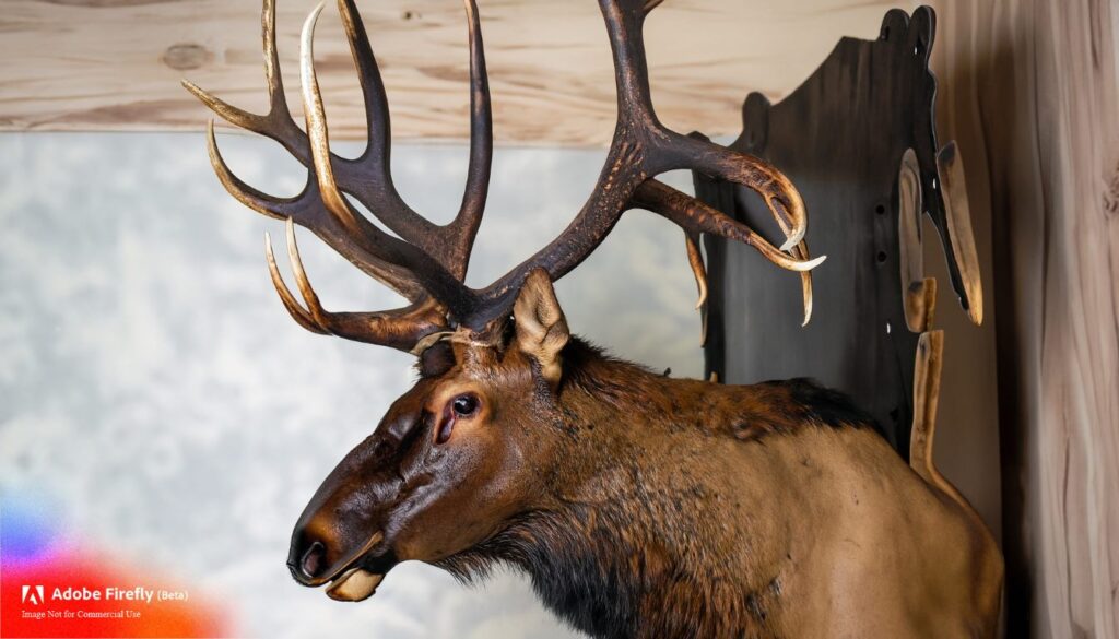 How to Hang an Elk Mount Taxidermy